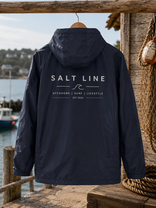 Salt Line Navy Fishing/Rain Jacket